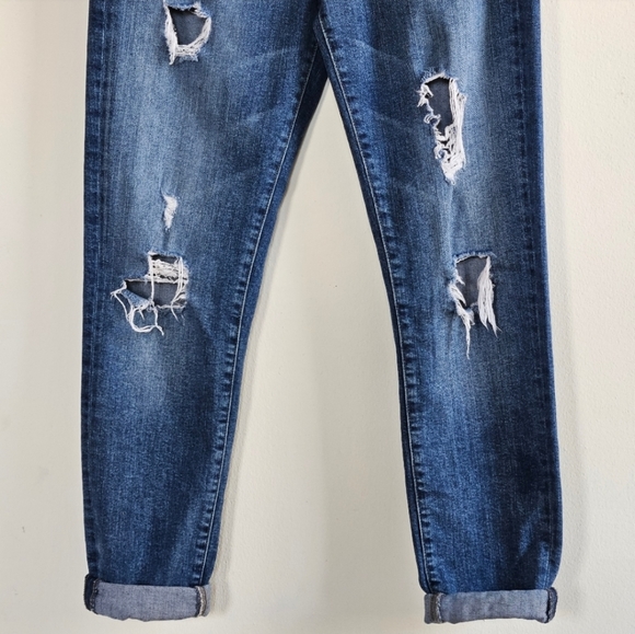 📌54 MAVI DISTRESSED CINDY MOM JEANS WOMEN'S SIZE 8 - Picture 11 of 14